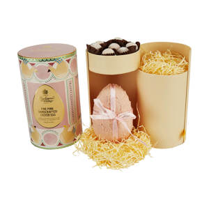 Pink Chocolate Egg with Marc de Champagne Truffles 245g 